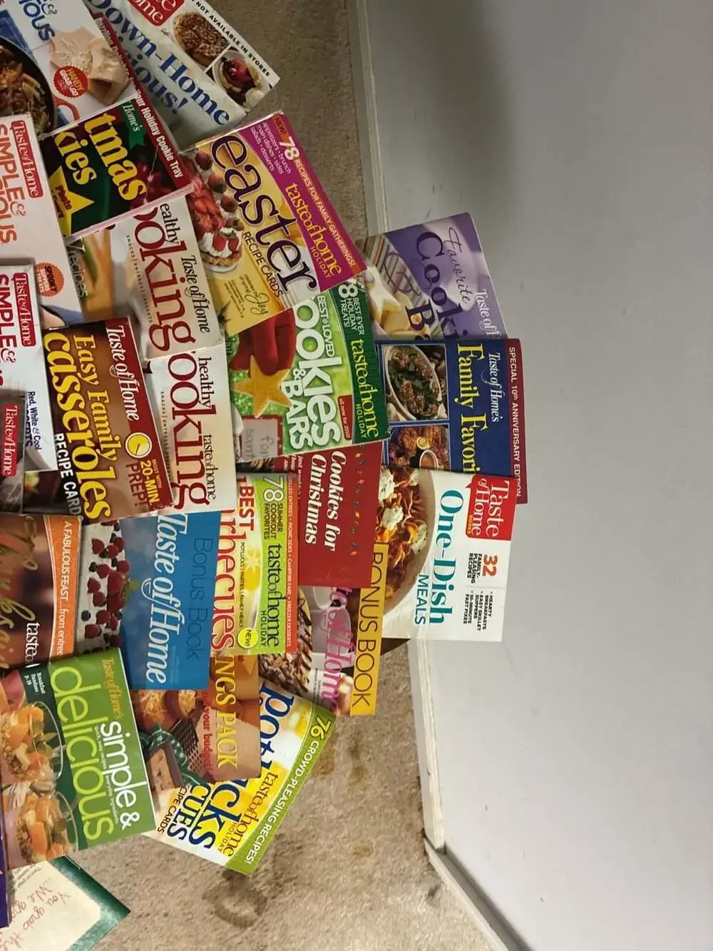 Taste of Home Recipe Magazines Lot of 24 Cookbooks